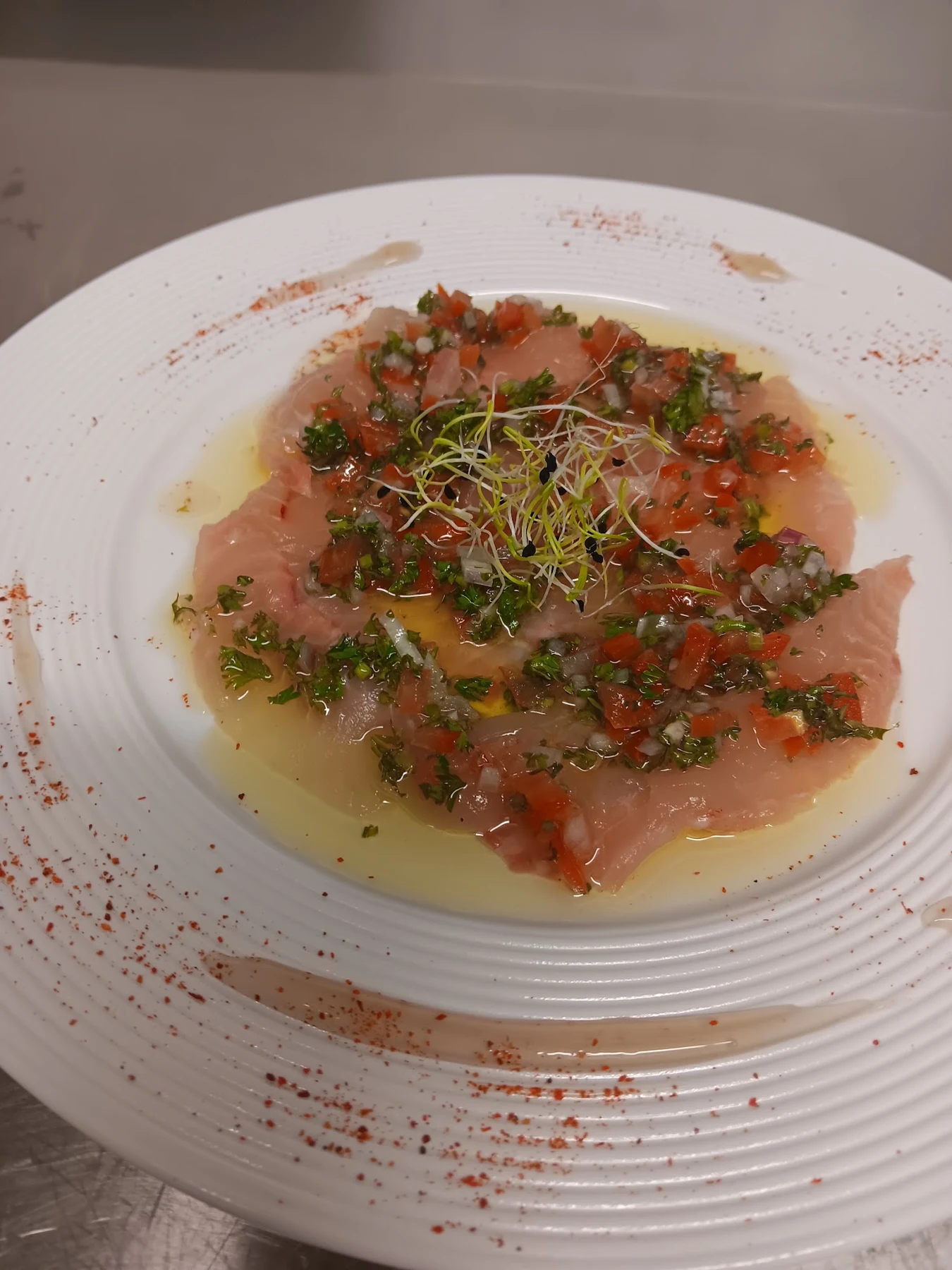 Carpaccio (photo Le Bistrot)